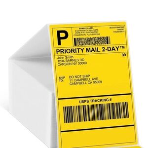 Extra shipping label